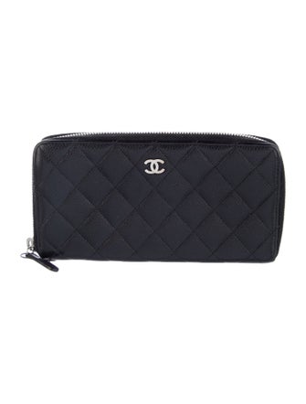Chanel 2011-2012 Interlocking CC Logo Continental Wallet