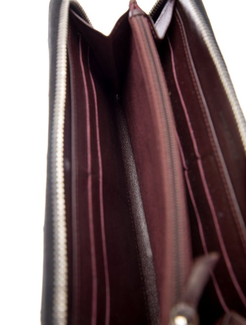 Chanel 2011-2012 Interlocking CC Logo Continental Wallet