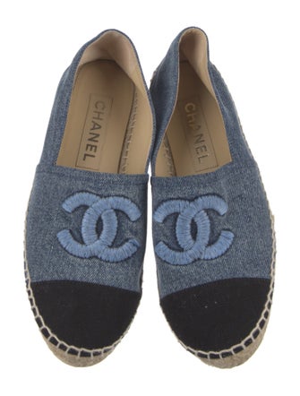 Chanel 2021 Interlocking CC Logo Espadrilles