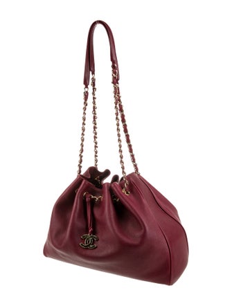 Chanel CC Drawstring Bucket Bag