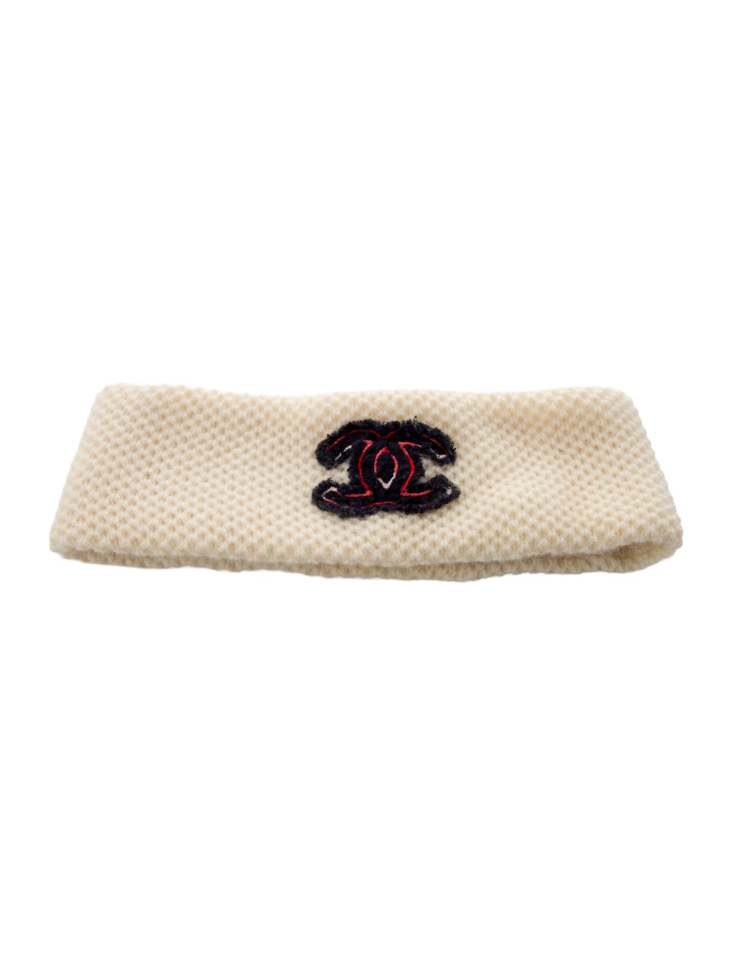 Chanel 2020 Interlocking CC Logo Cashmere Headband