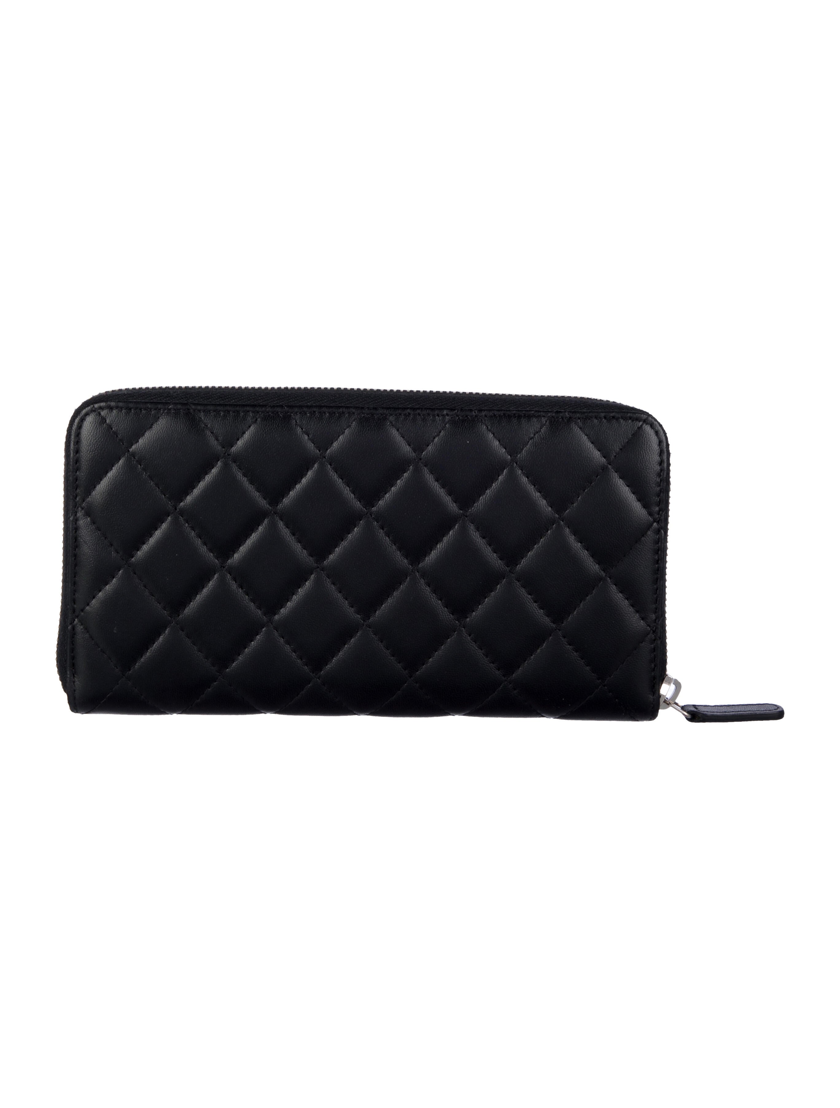 Chanel 2016-2017 Large Gusset Continental Wallet
