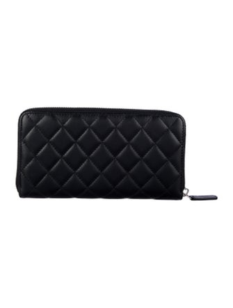 Chanel 2016-2017 Large Gusset Continental Wallet