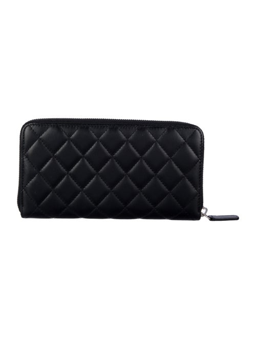 Chanel 2016-2017 Large Gusset Continental Wallet