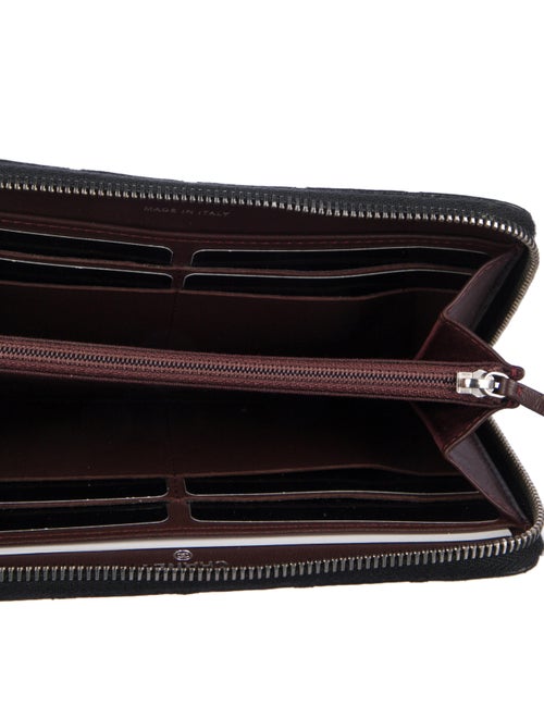 Chanel 2016-2017 Large Gusset Continental Wallet