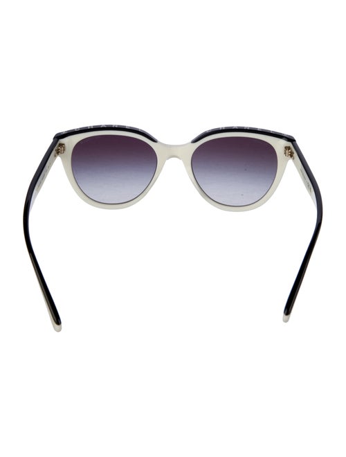 Chanel Interlocking CC Logo Cat-Eye Sunglasses