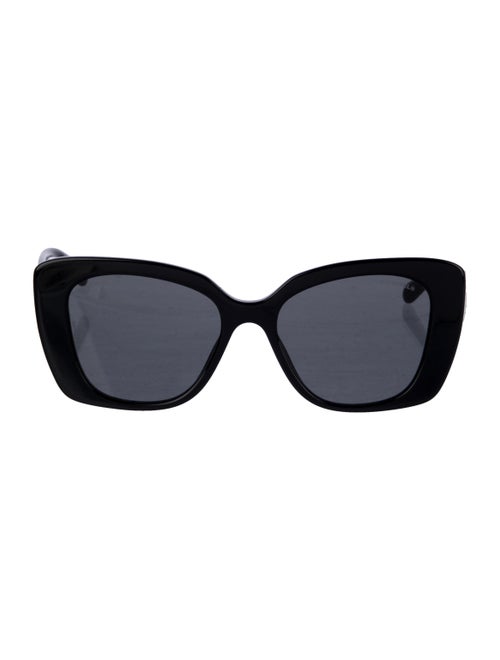 Chanel Interlocking CC Logo Cat-Eye Sunglasses