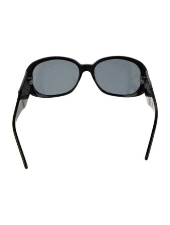 Chanel Interlocking CC Logo Oversize Sunglasses