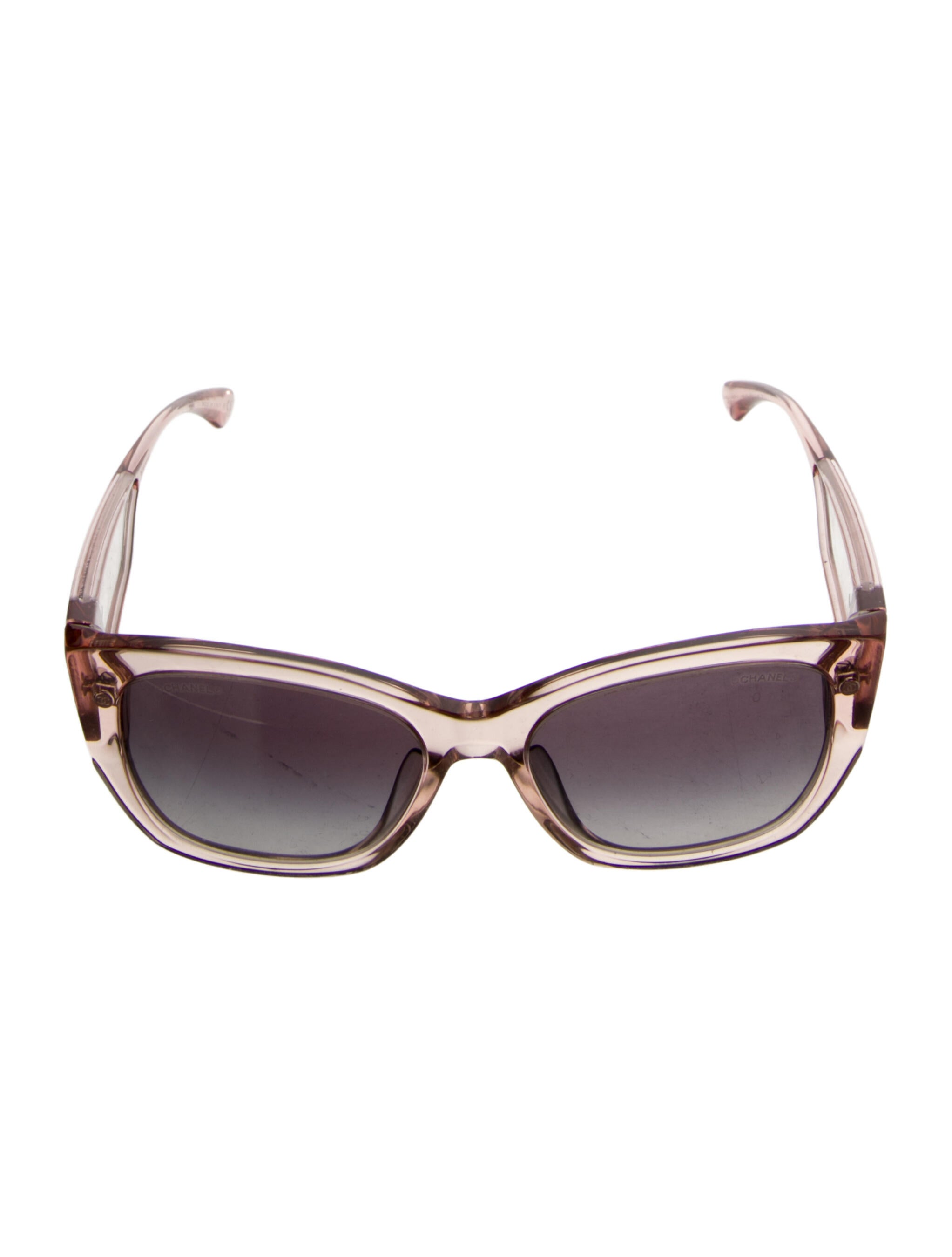 Chanel Interlocking CC Logo Cat-Eye Sunglasses