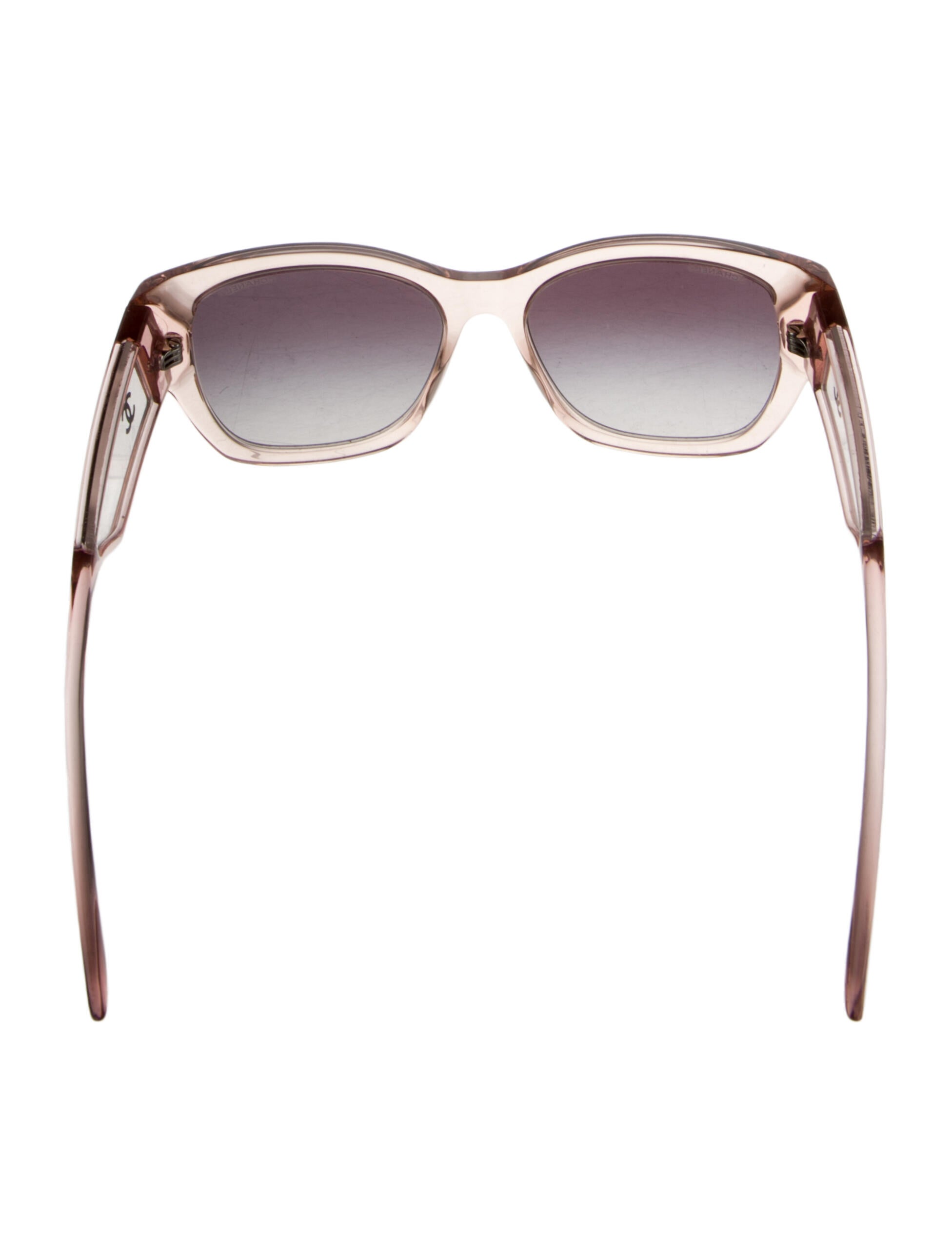 Chanel Interlocking CC Logo Cat-Eye Sunglasses