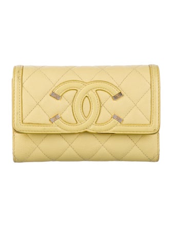 Chanel 2017-2018 Filigree Wallet