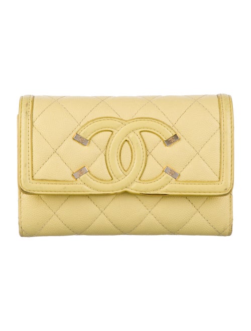 Chanel 2017-2018 Filigree Wallet
