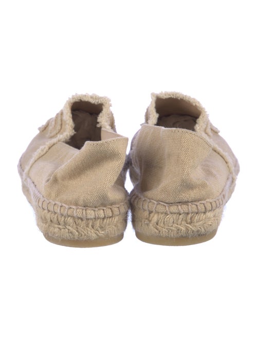 Chanel Interlocking CC Logo Canvas Espadrilles