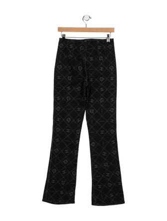 Chanel 2023 Wide Leg Jeans