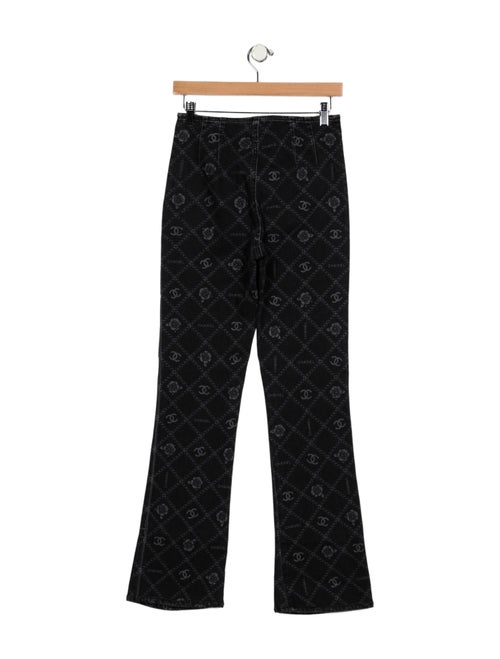 Chanel 2023 Wide Leg Jeans