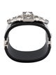 Chanel Strass & Resin Hinged Bangle