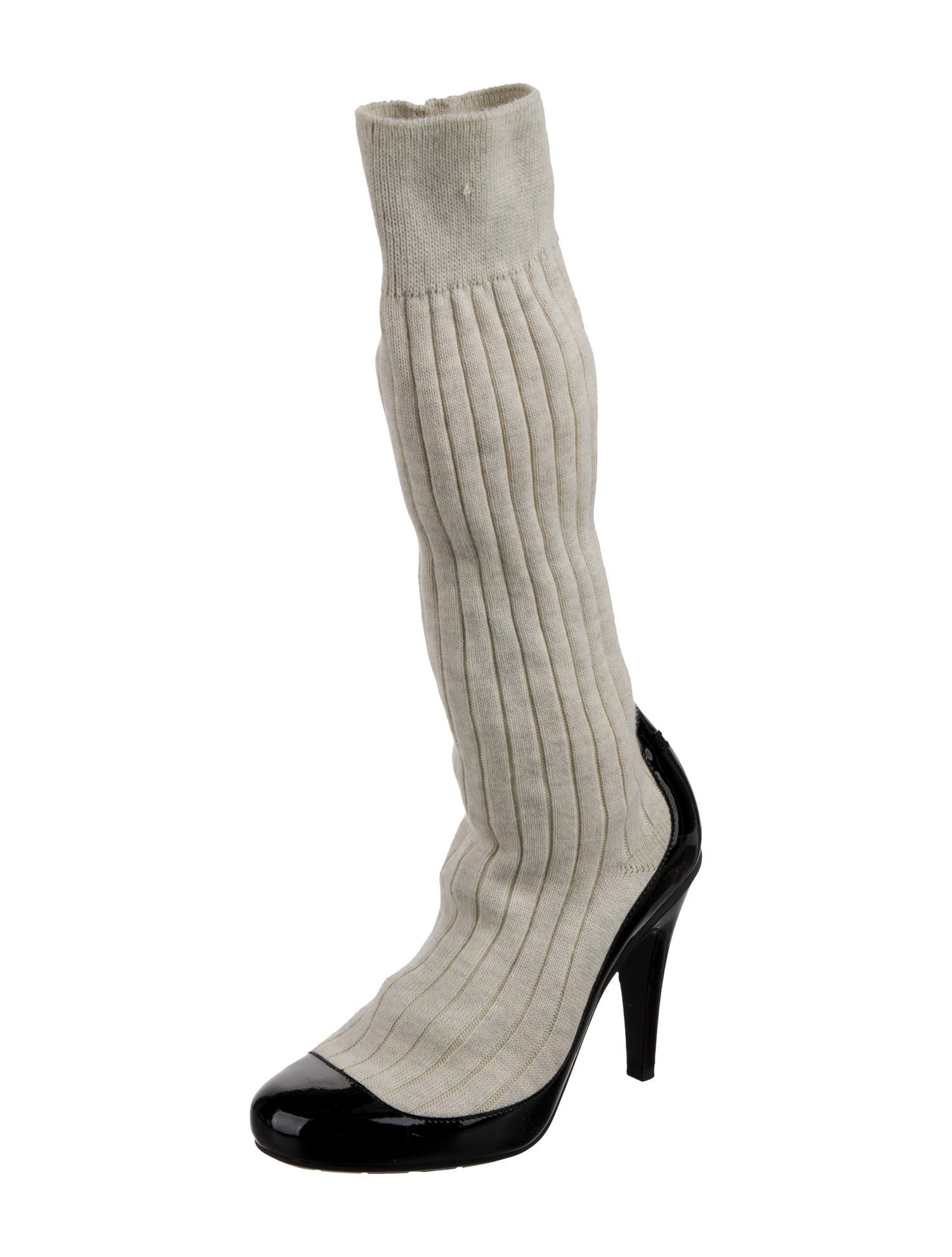 Chanel 2014 Sock Pumps