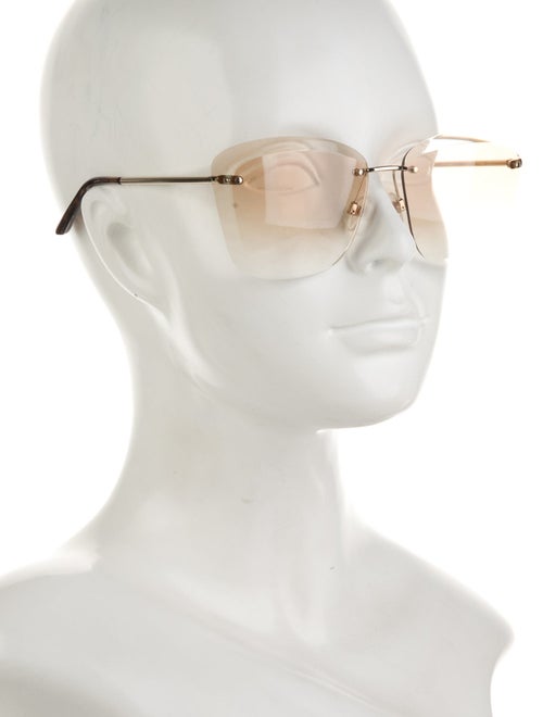 Chanel Interlocking CC Logo Square Sunglasses