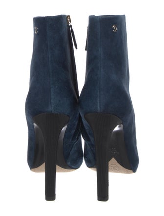 Chanel 2018 Vegetarian Suede Boots