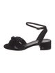Chanel 2024 Interlocking CC Logo Sandals