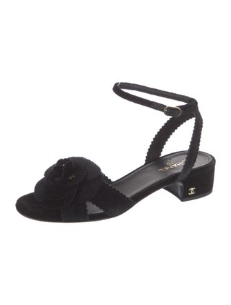 Chanel 2024 Interlocking CC Logo Sandals