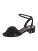 Chanel 2024 Interlocking CC Logo Sandals