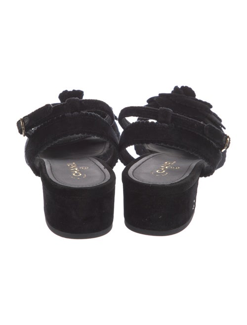 Chanel 2024 Interlocking CC Logo Sandals