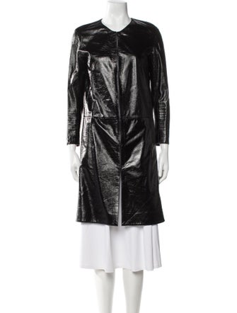 Chanel 2016 Leather Coat