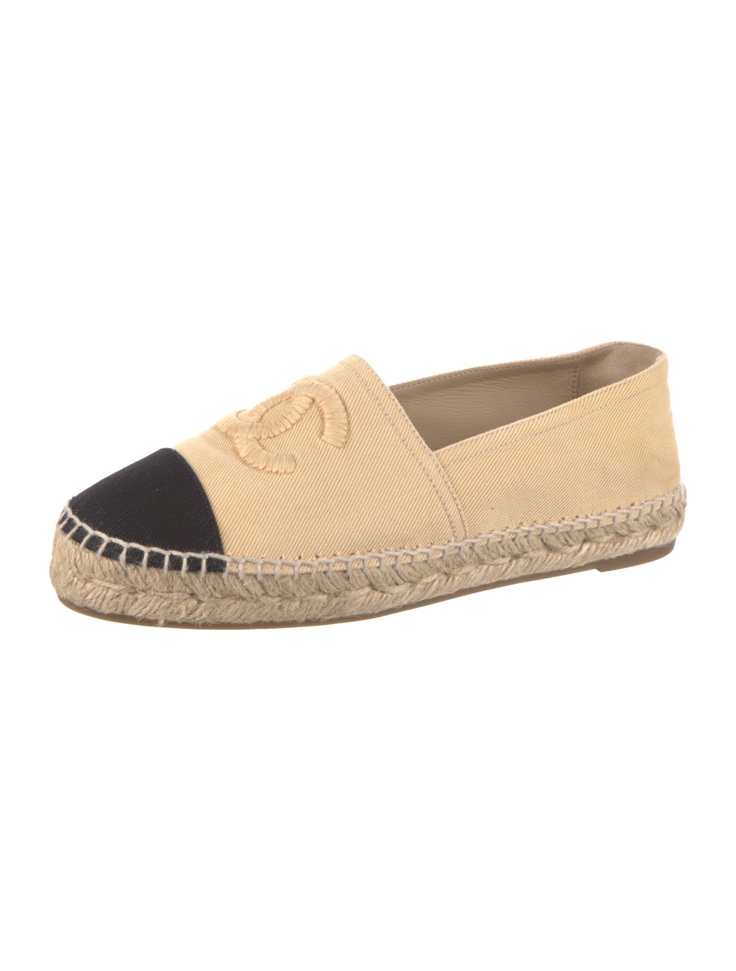 Chanel 2021 Interlocking CC Logo Espadrilles