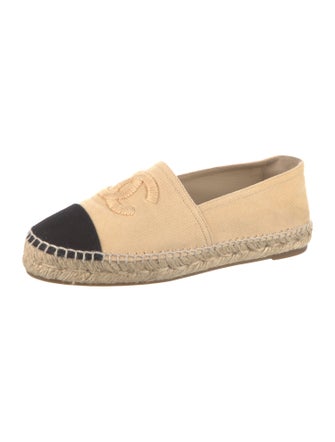 Chanel 2021 Interlocking CC Logo Espadrilles