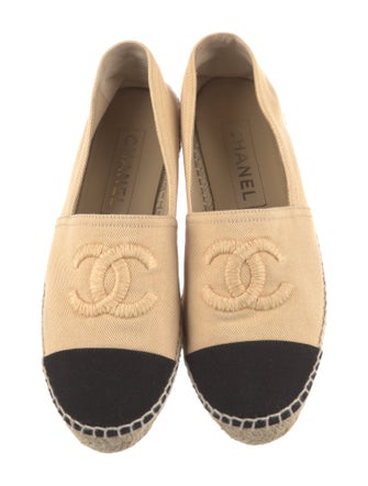 Chanel 2021 Interlocking CC Logo Espadrilles