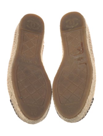 Chanel 2021 Interlocking CC Logo Espadrilles