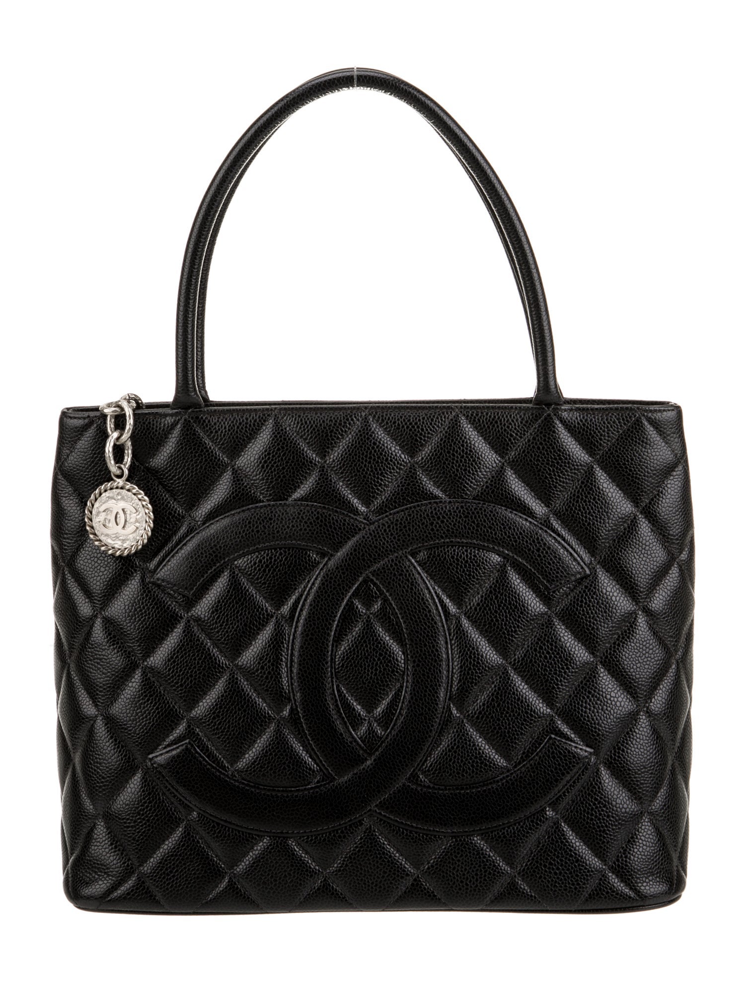 Chanel Caviar Medallion Tote