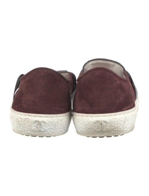 Chanel Tweed Pattern Tweed Sneakers