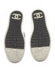 Chanel Tweed Pattern Tweed Sneakers