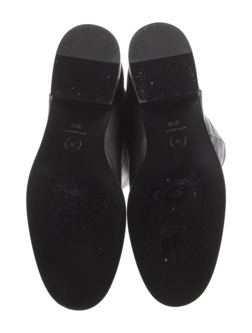 Chanel Leather Riding Boots