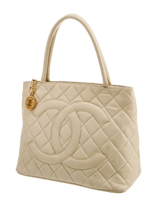 Chanel Caviar Medallion Tote