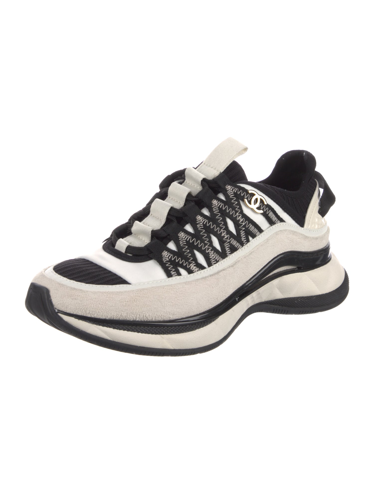 Chanel 2025 Interlocking CC Logo Sneakers