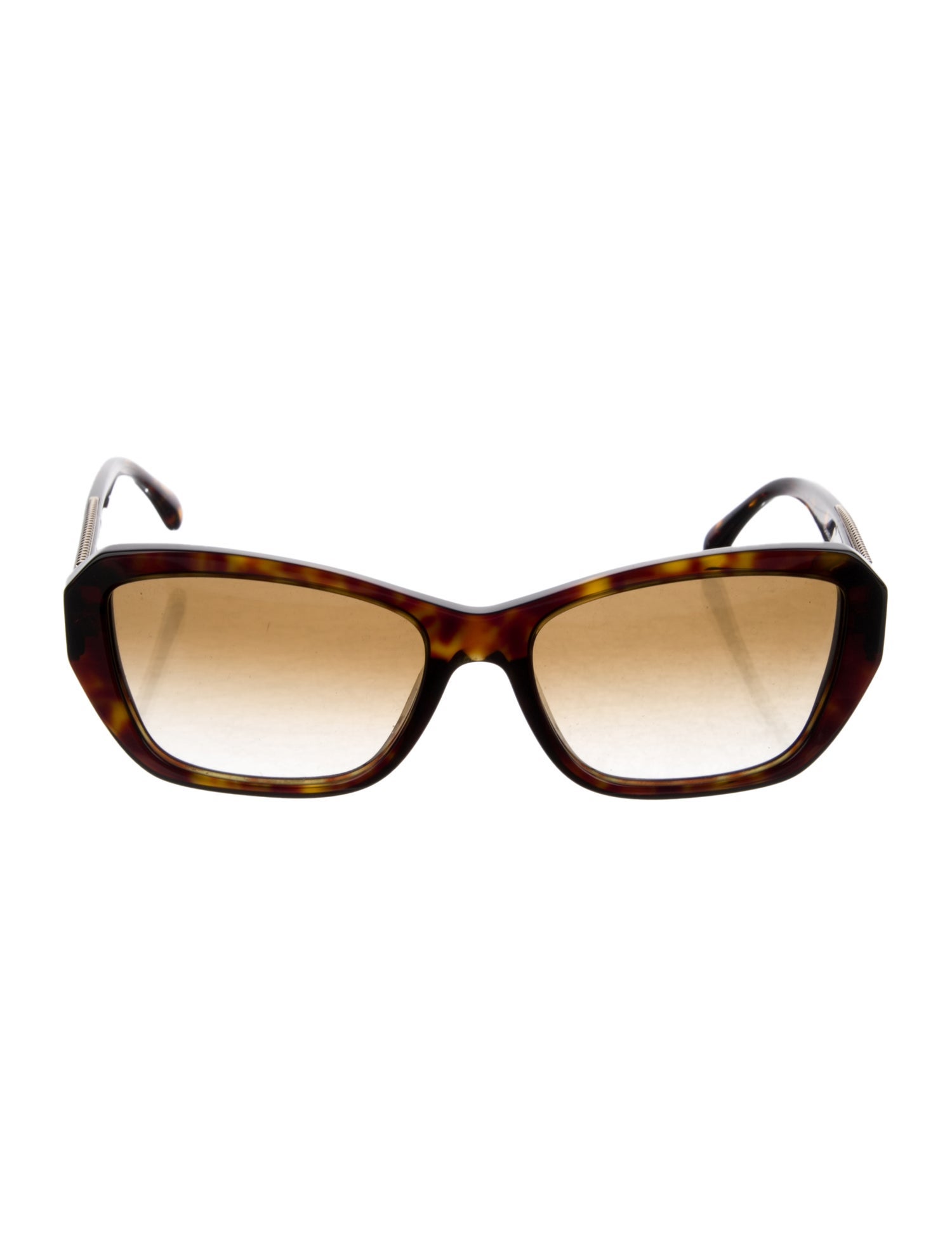 Chanel Interlocking CC Logo Square Sunglasses