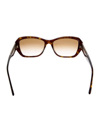 Chanel Interlocking CC Logo Square Sunglasses