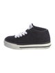 Chanel Interlocking CC Logo Suede Sneakers