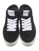 Chanel Interlocking CC Logo Suede Sneakers