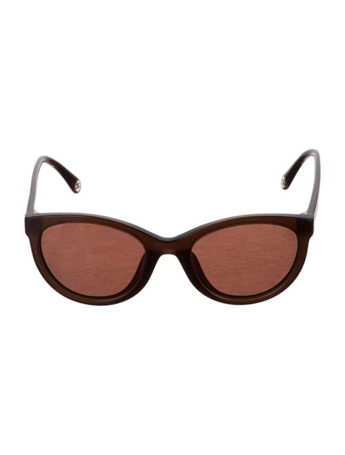 Chanel Interlocking CC Logo Cat-Eye Sunglasses