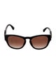 Chanel Interlocking CC Logo Wayfarer Sunglasses