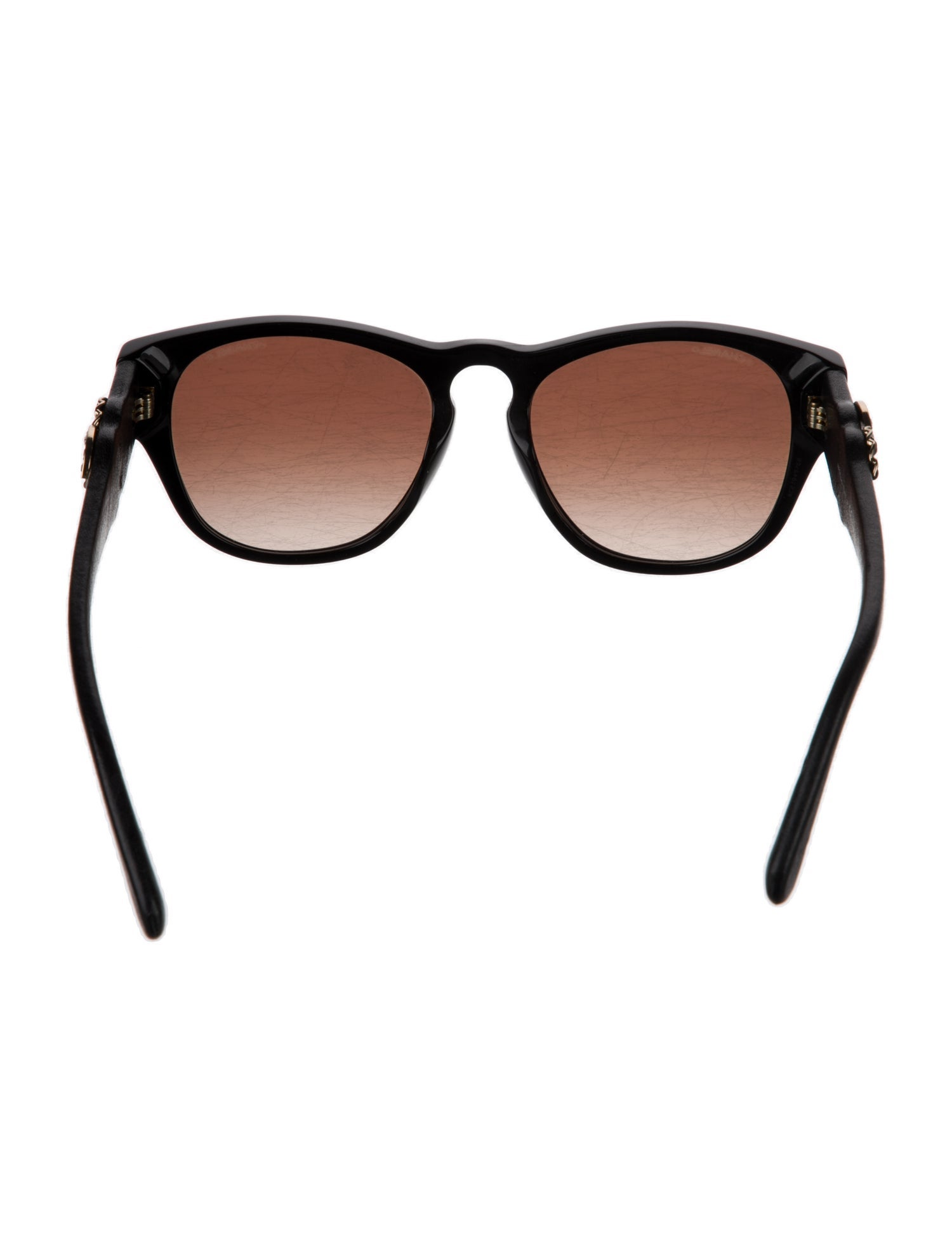 Chanel Interlocking CC Logo Wayfarer Sunglasses