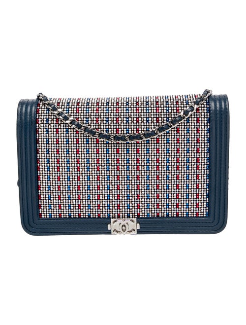 Chanel Strass Boy Wallet On Chain