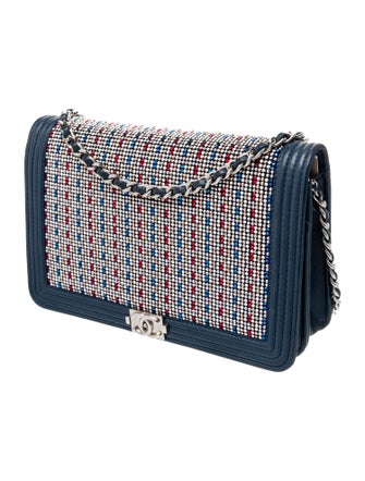 Chanel Strass Boy Wallet On Chain