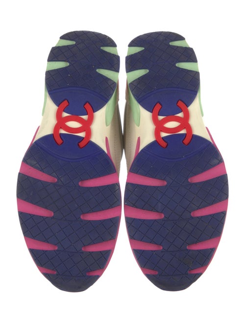 Chanel Interlocking CC Logo Mesh Sneakers