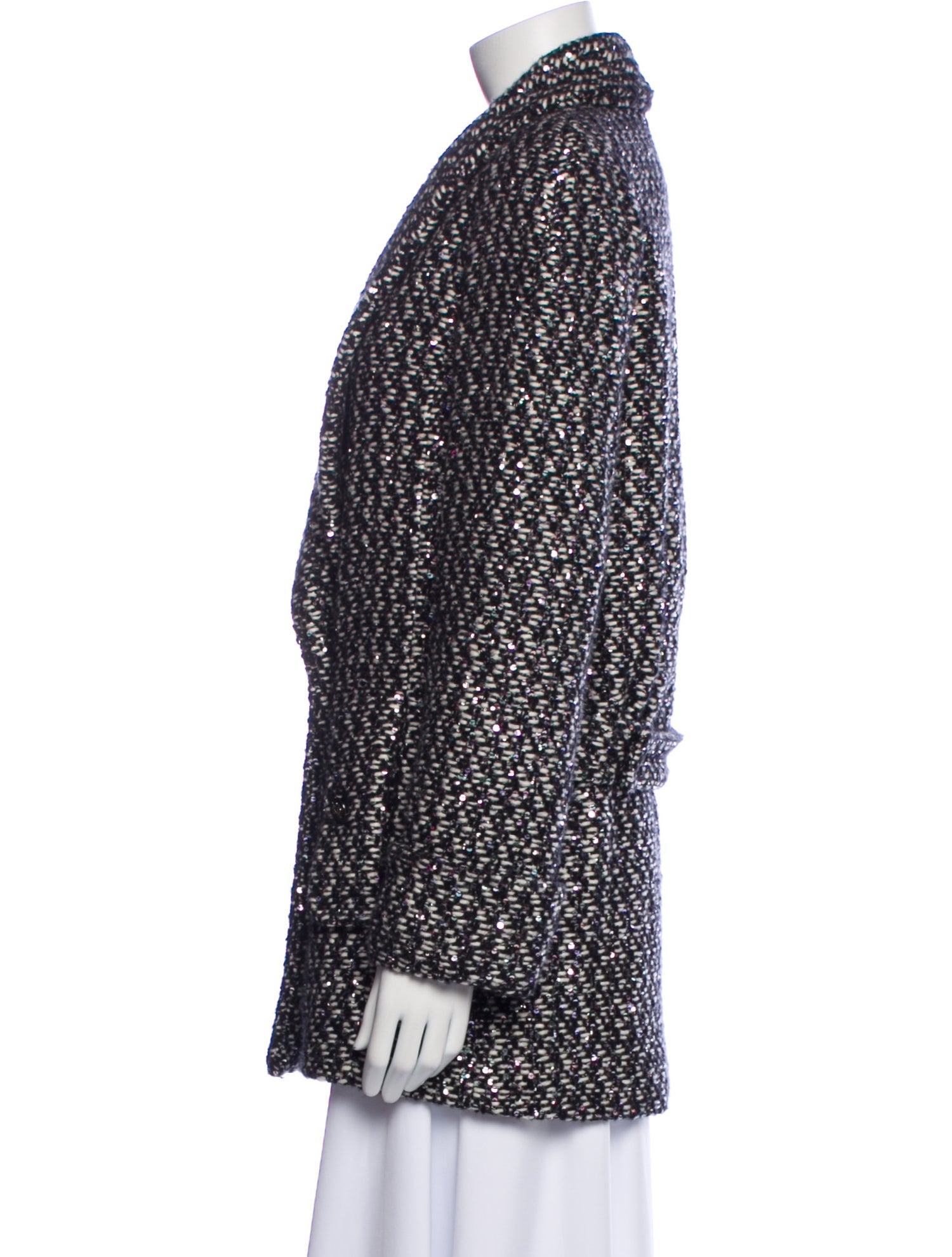 Chanel 2021 Printed Coat