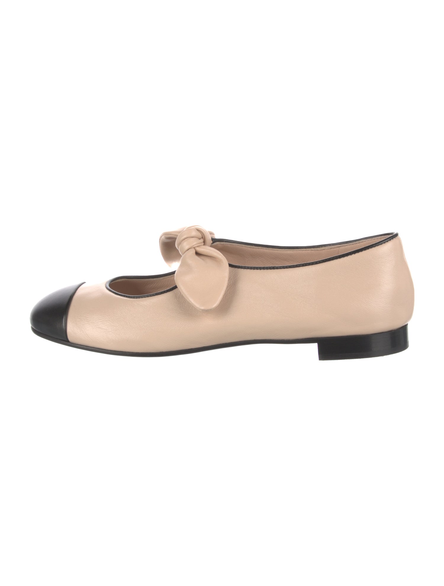 Chanel 2025 Interlocking CC Logo Ballet Flats